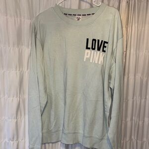 Victoria's Secret PINK Light Green Yoga Top